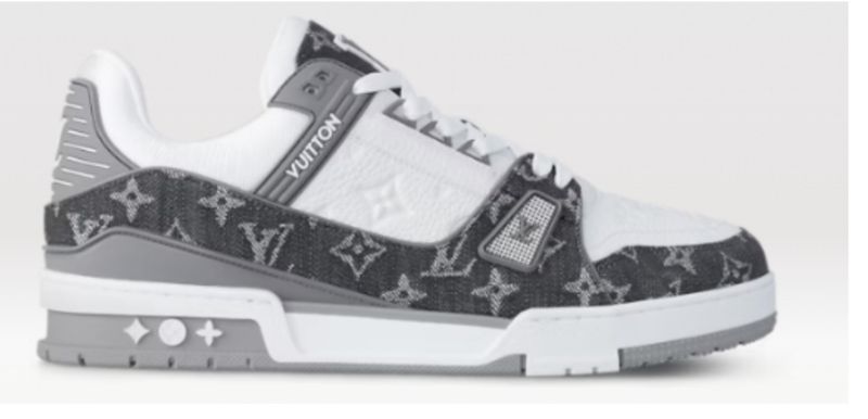 Louis Vuitton LV TRAINER  grey dupe