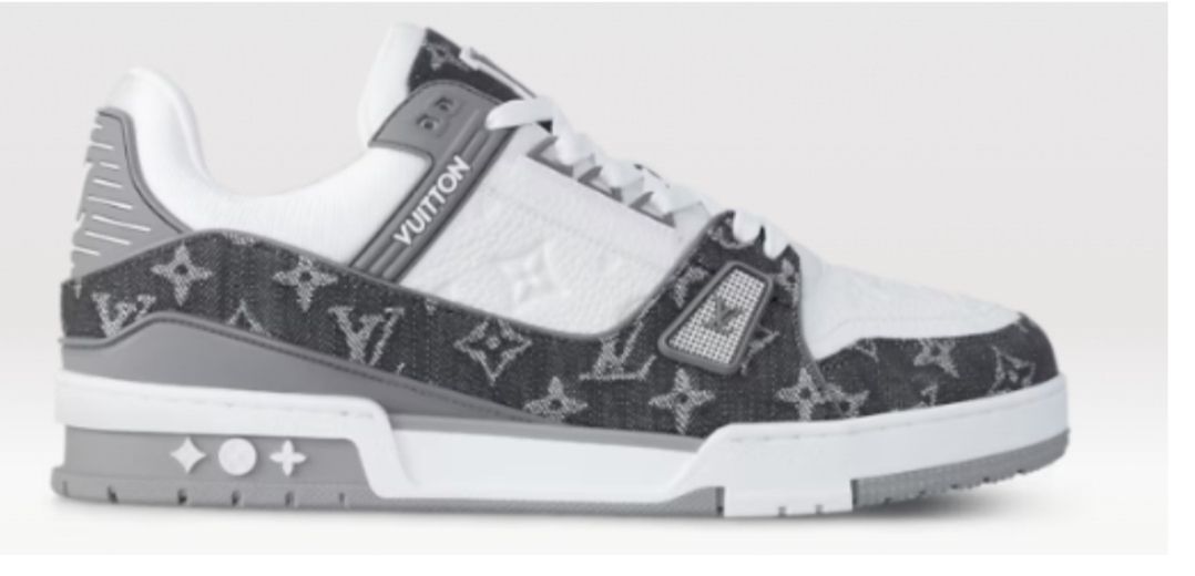 Louis Vuitton LV TRAINER  grey dupe