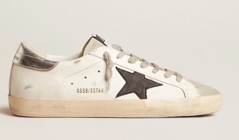 Golden goose super star (nobuk)dupe tallone silver 