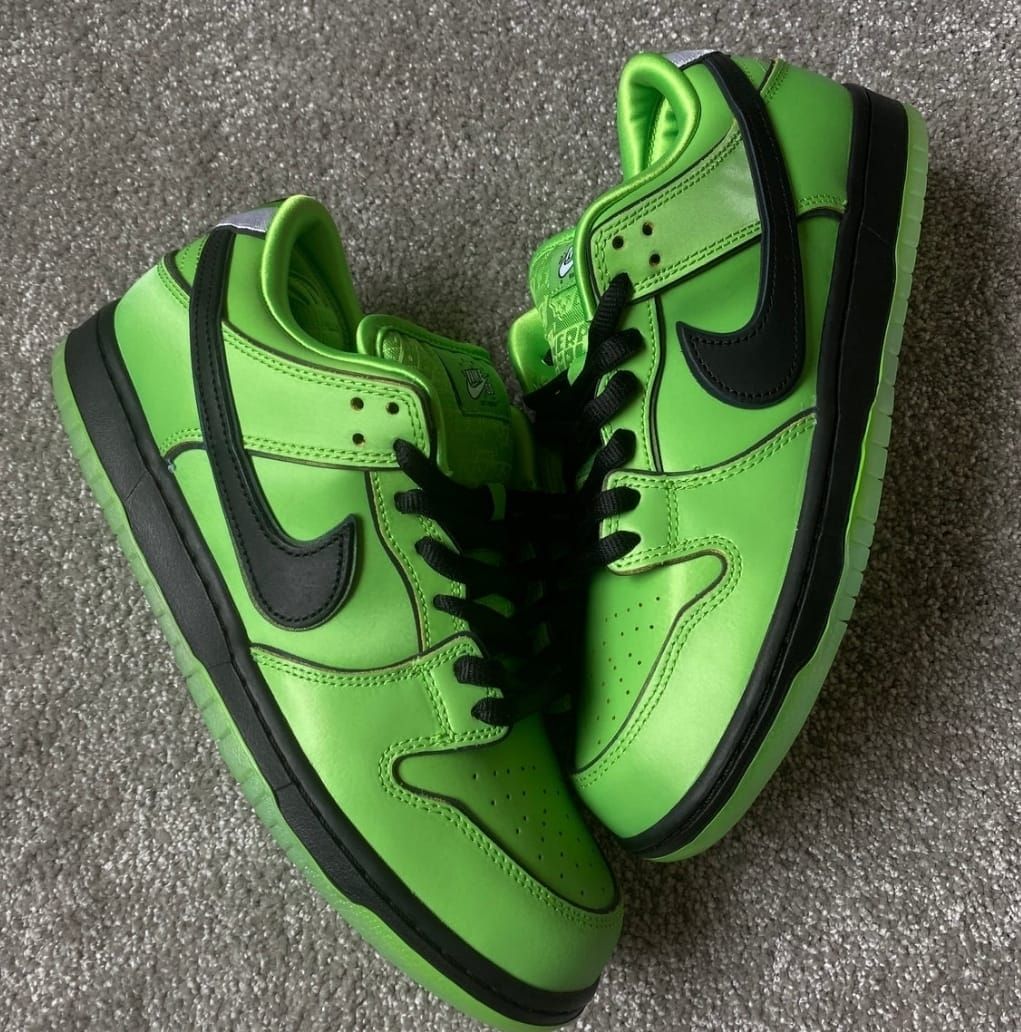 DUNK LOW SB the powerpuff girl buttercup
