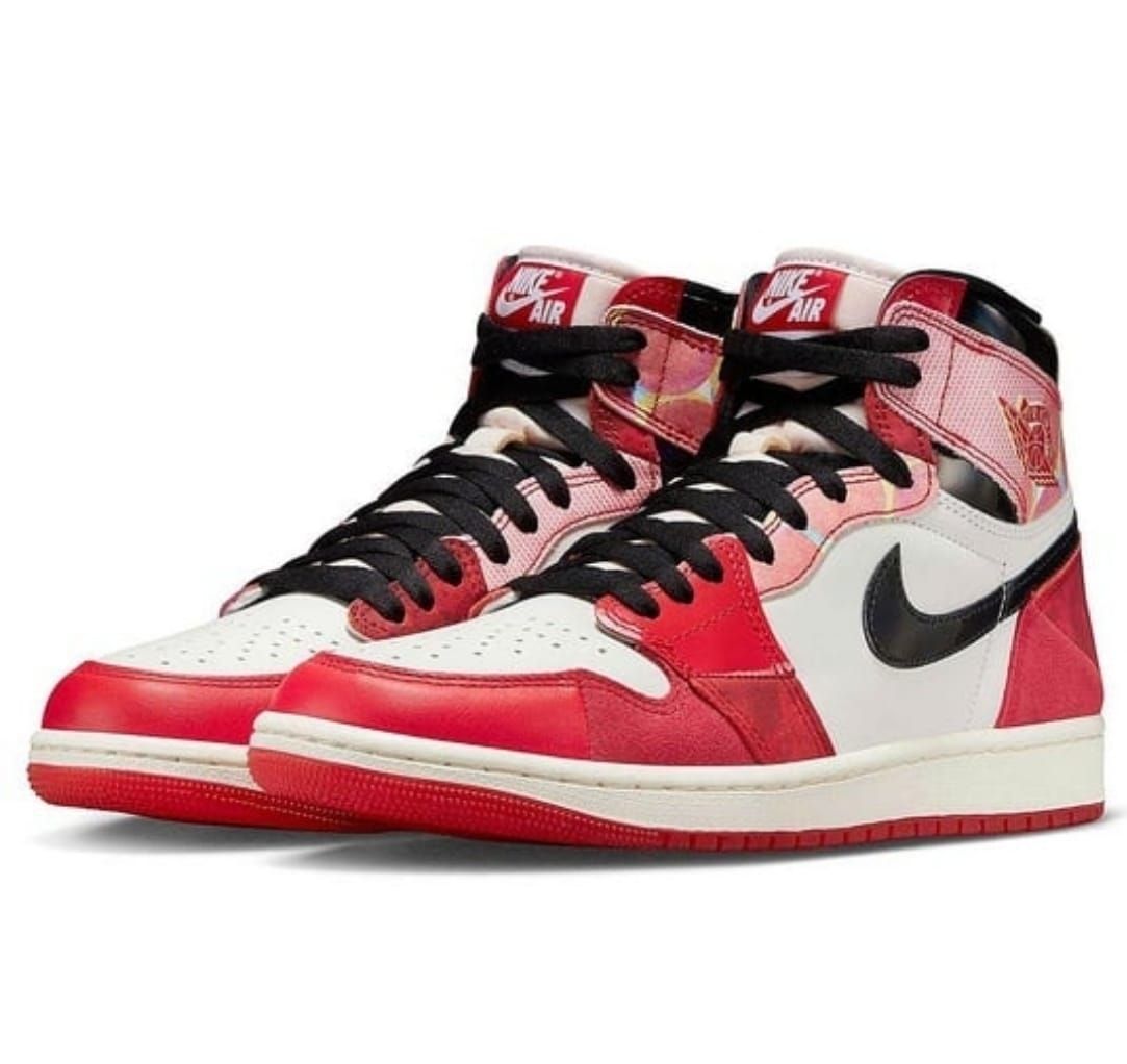  Jordan 1 High retro OG &quot;Spider-man&quot; across the spider-verse