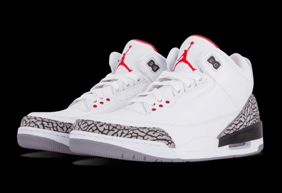 Air Jordan 3 Retro white cement