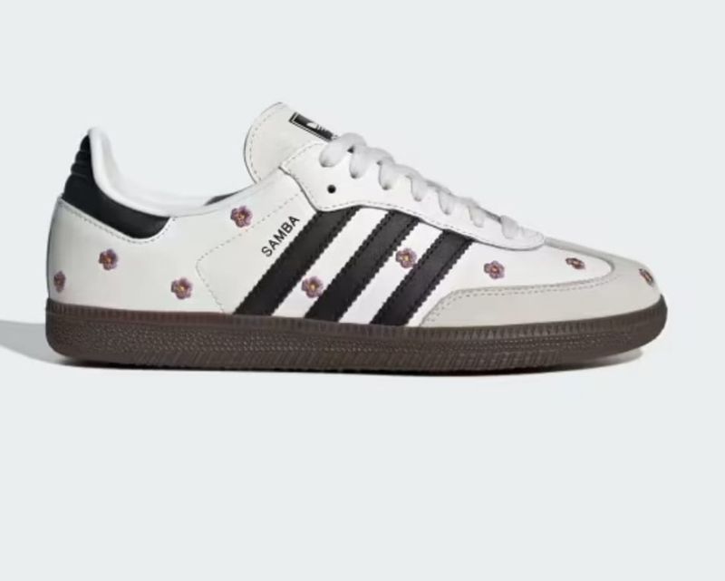 Adidas  samba light purple floral