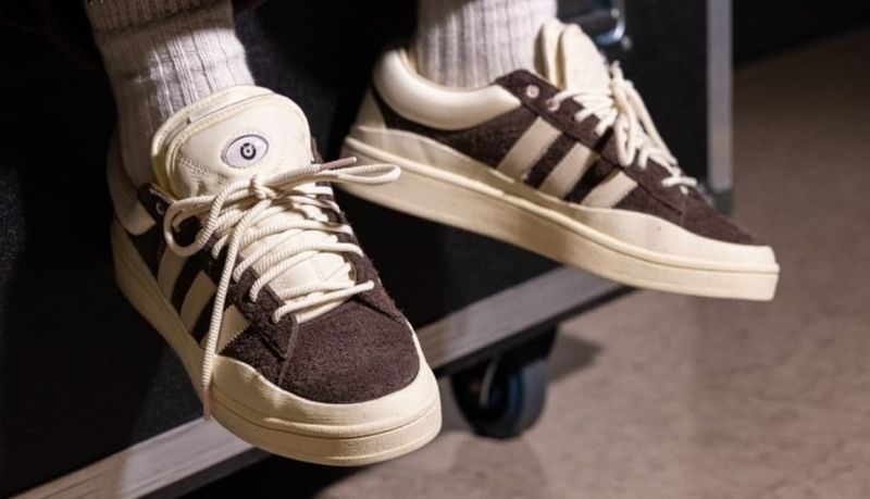 Adidas campus bad bunny  brown  