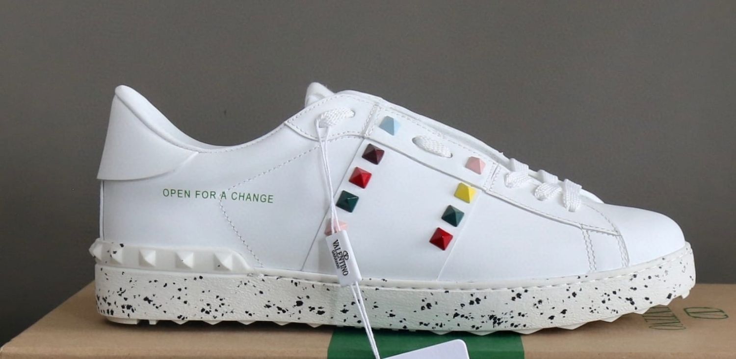 Valentino  unisex dupe rockstud rainbow