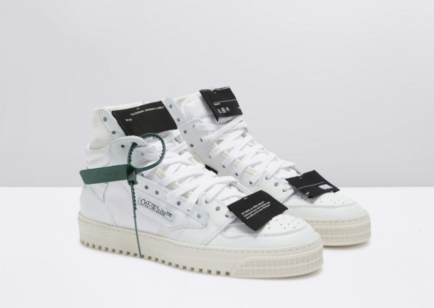 Off white 3.0 off court dupe white-black