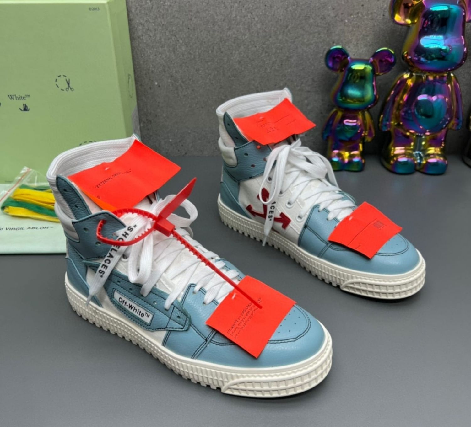 Off white 3.0 off court dupe light blue