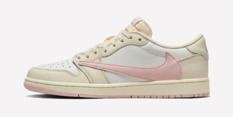  Jordan1 retro low  travis scott pink pack dupe