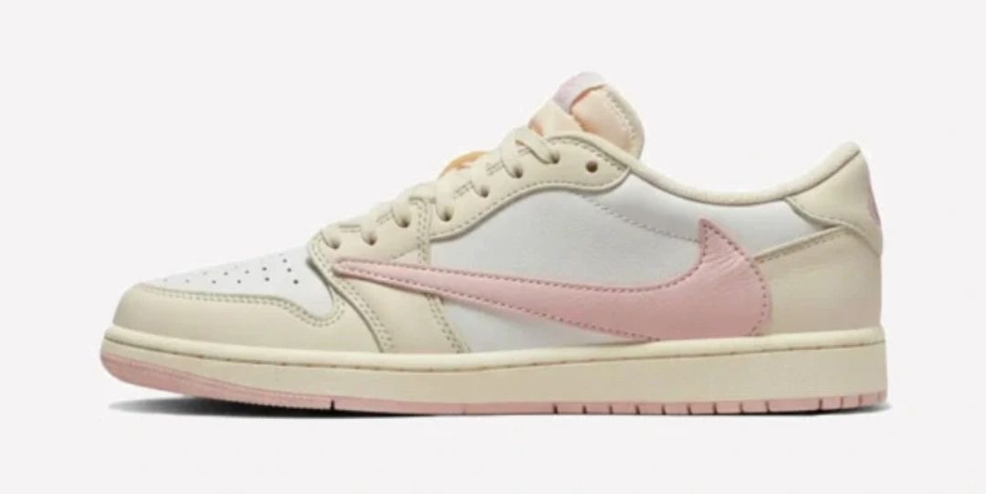  Jordan1 retro low  travis scott pink pack dupe