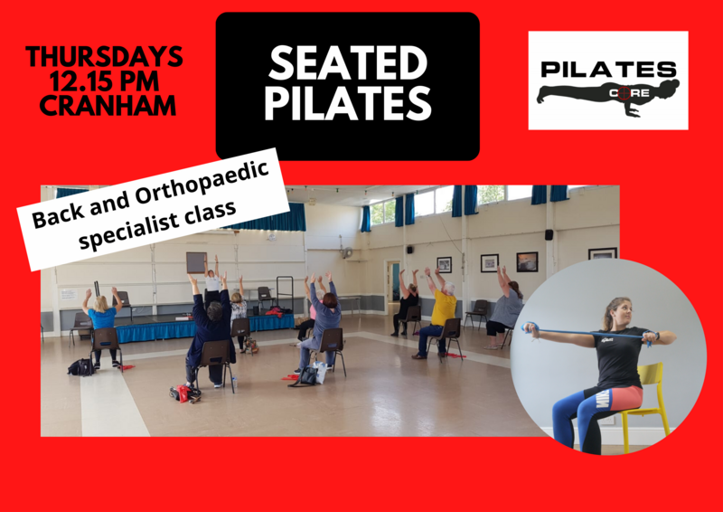 Seated Pilates - Thursdays 12:15pm @ Cranham Community Centre