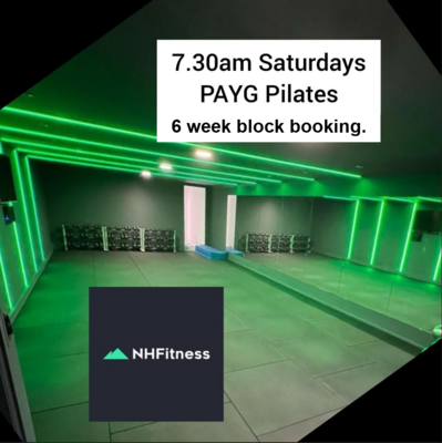 Pilates (All Levels) Saturdays 7.30am - 6 Week Block Booking