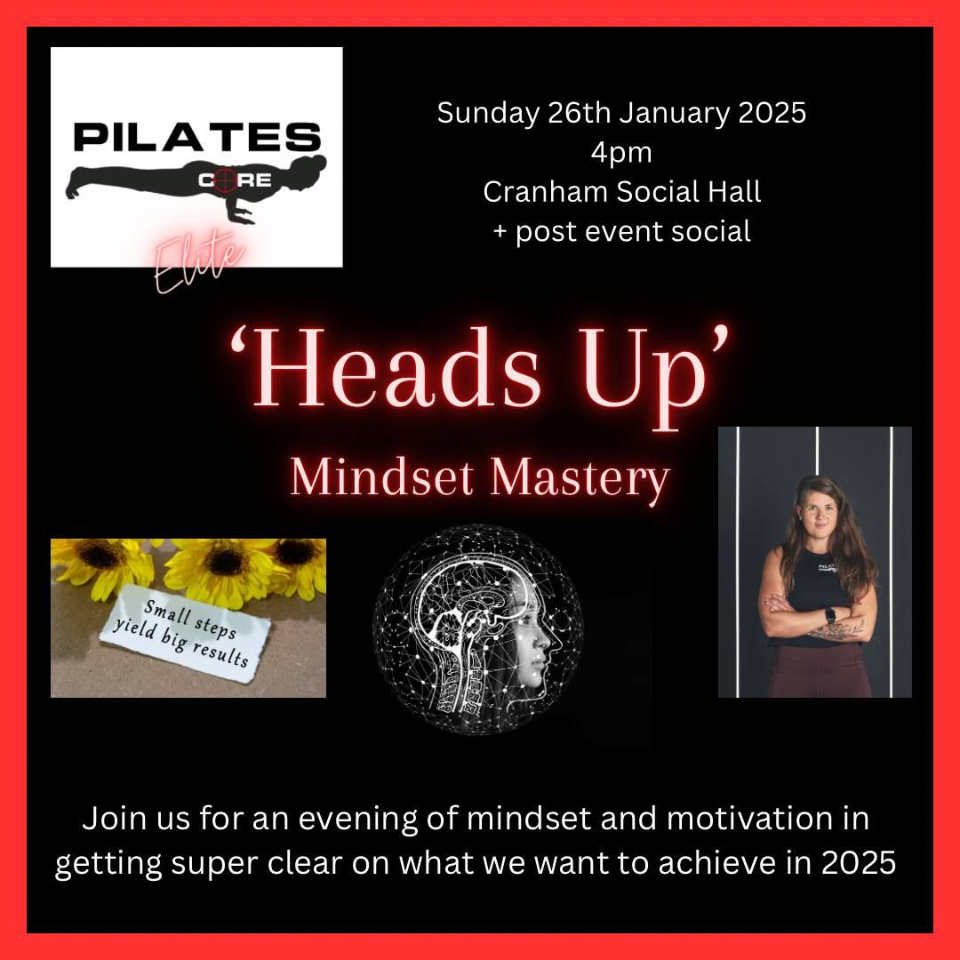 Heads Up Mindset Mastery 2025