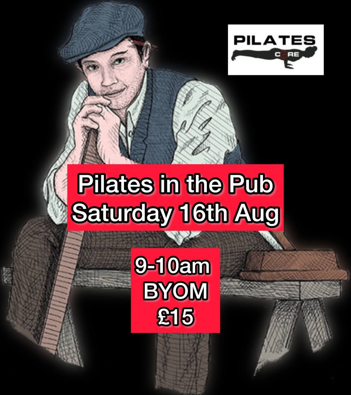 Mat Pilates in the Pub! -Saturday 16th August 2025