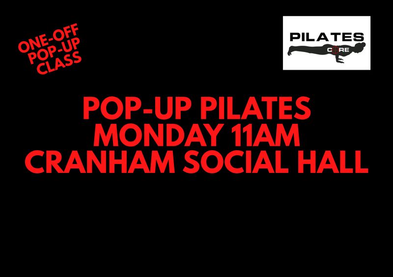 Mat Pilates 1-off pop-up Pilates session [Monday 18th August 11am]