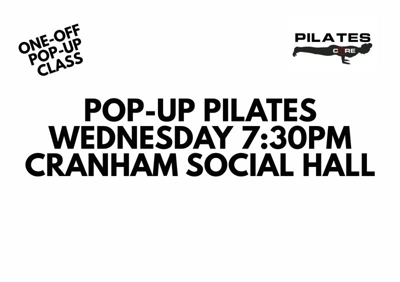 Mat Pilates 1-off pop-up Pilates session [Weds 13th August 7:30pm]