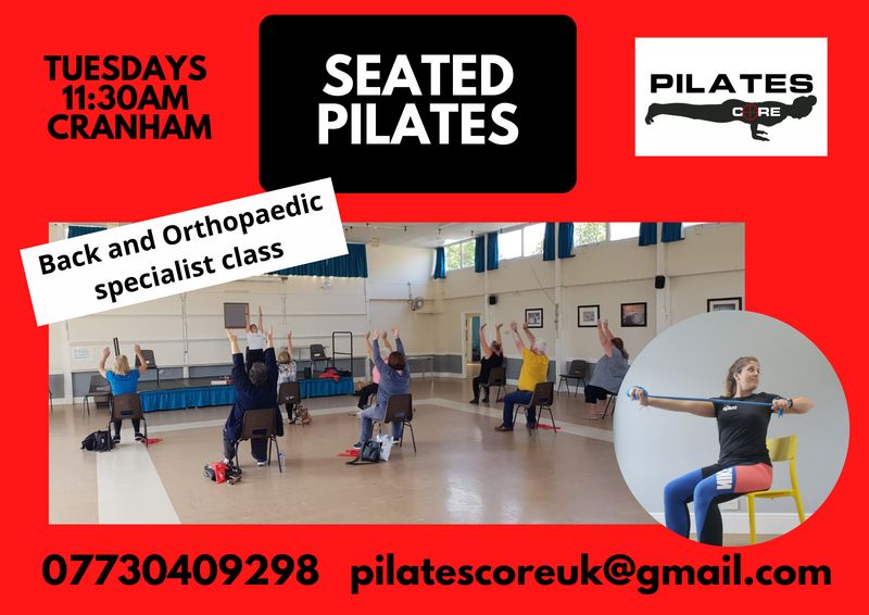 Seated Pilates - Tuesday 11:30am @ Cranham Community Centre