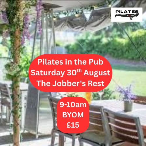 Mat Pilates in the Pub! -Saturday 30th August 2025