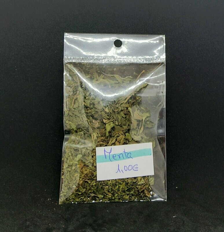Hojas de menta para baños o quema