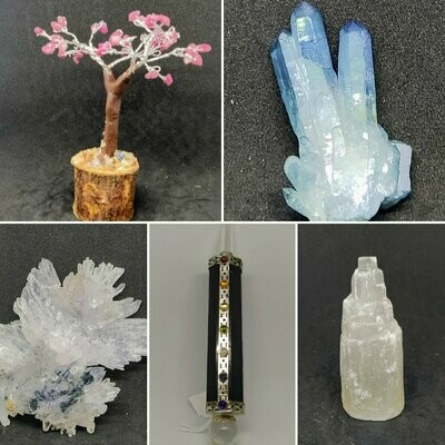 Minerales y piezas únicas