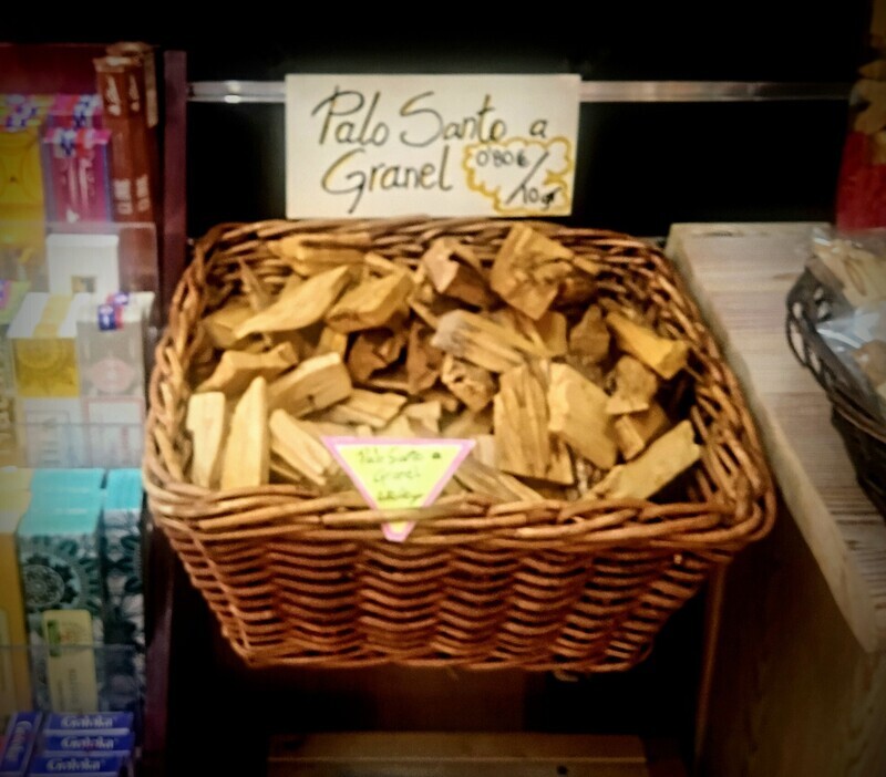 100gr. De Palo Santo a granel corte rústico