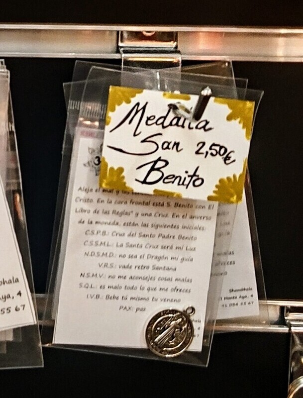 Medalla de San Benito contra todo mal