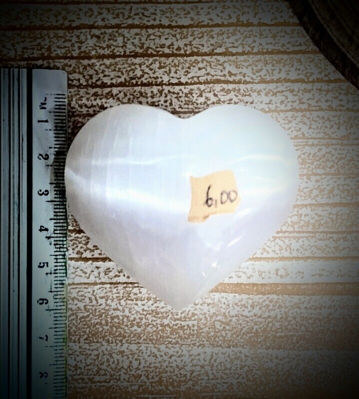 Corazón de selenita