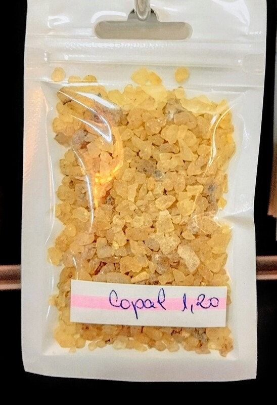 Incienso en grano: COPAL