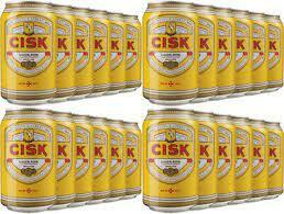 CISK   canettes de 50CL packs de 6.