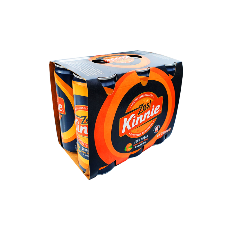 Kinnie Zest Canettes 33cl pack de 6 canettes (livraison offerte)