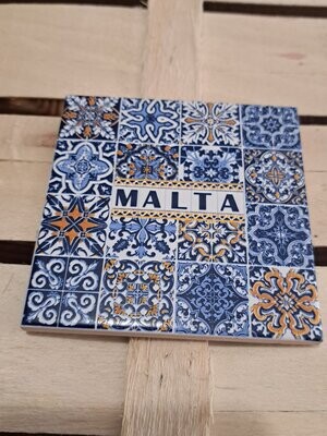 Sous-plat carreau Malta bleu!!