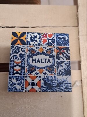 Magnet, sous tasse céramique Malta!!!