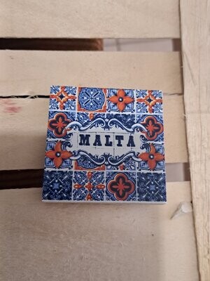 Magnet, sous tasse céramique Malta4!!!