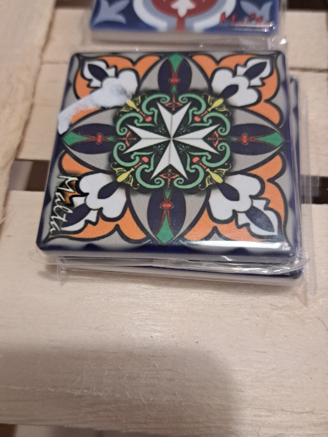 Magnet, sous tasse céramique Malta6!!!
