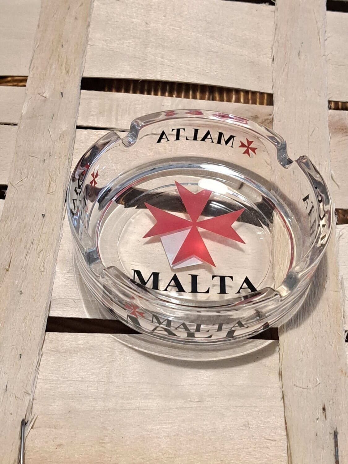 Cendrier verre Malta