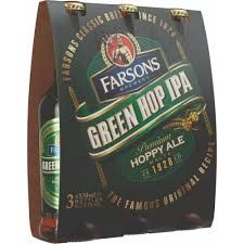Farsons Green Hop IPA Hoppy Ale 3 Bouteilles de 33cl 4.7° (Livraison offerte)