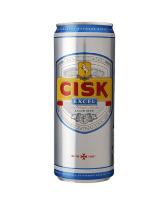 Pack Découverte : 4 x Cisk Excel (50cl) – La Bière Icône de Malte en Format Long