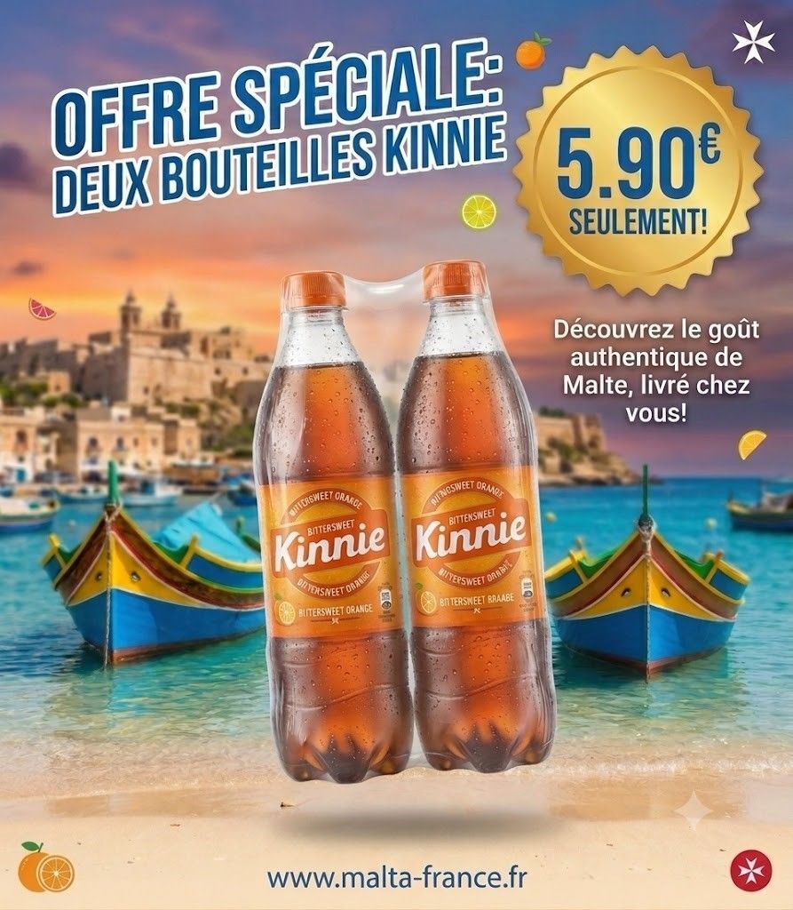 Lot Spécial : 2 Bouteilles de Kinnie (1L)
