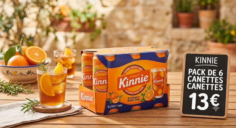 Kinnie Canettes 33cl pack de 6 canettes.