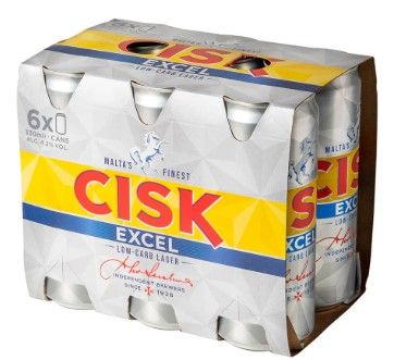 CISK Excel Fardeau de 6 canettes de 50CL.
