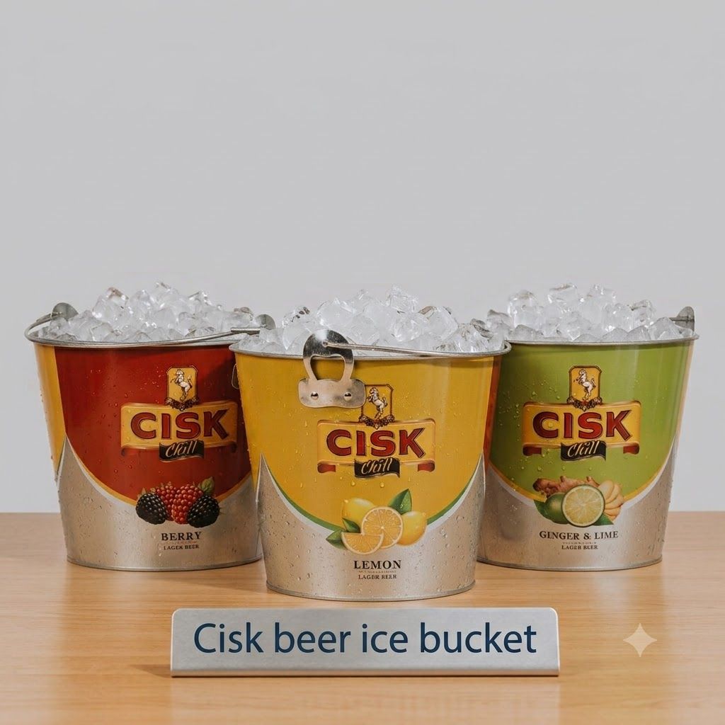? Seau à Glace Officiel Cisk Chill – Le compagnon idéal de vos apéros !