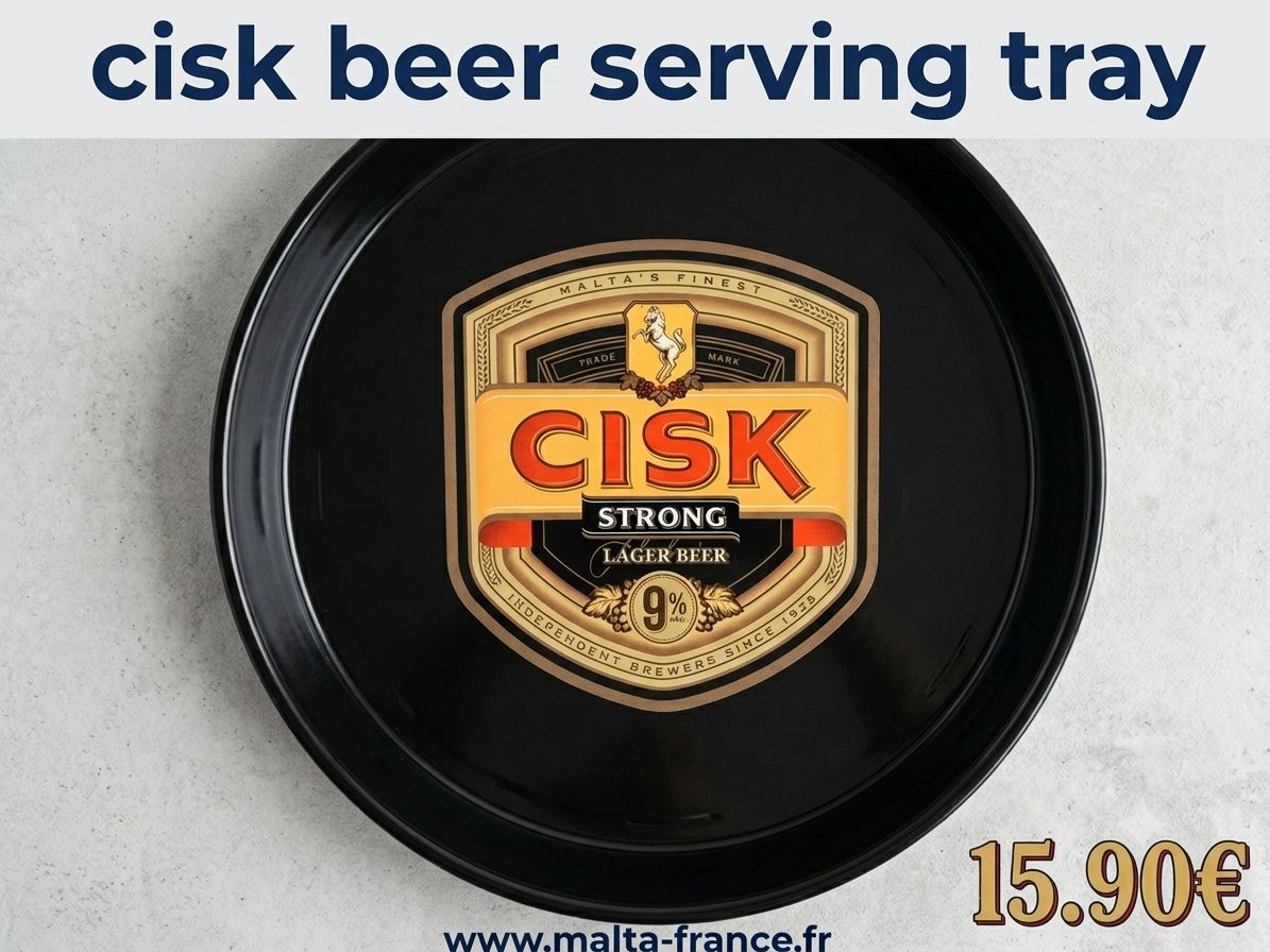 ? Plateau de Service Cisk Strong — L'Esprit des Pubs Maltais Chez Vous !