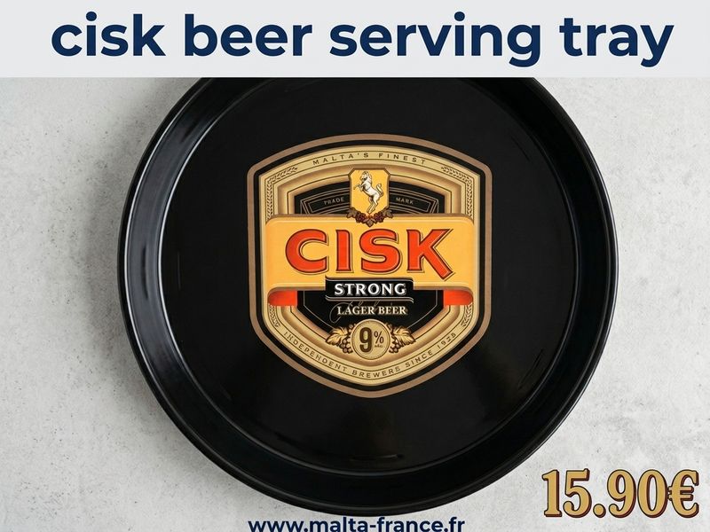 ? Plateau de Service Cisk Strong — L'Esprit des Pubs Maltais Chez Vous !