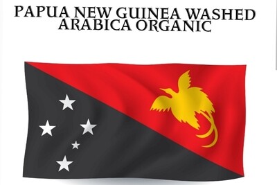 Papua New Guinea washed Arabica Organic