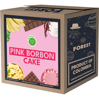 Colombia Pink Bourbon Cake