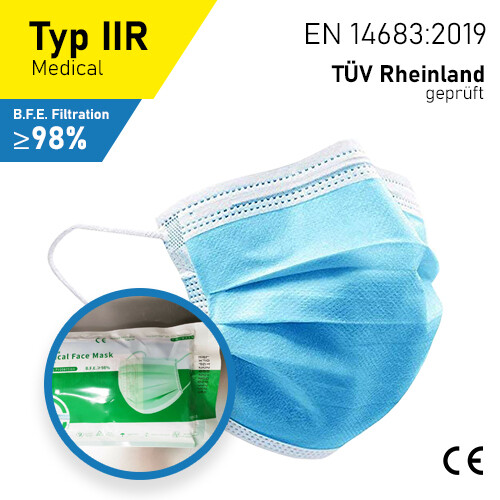 Masque Type IIR / lot de 10 / refermable Masque Type IIR / lot de 10 / refermable