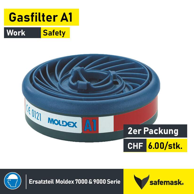 Gasfilter A1 MOLDEX
