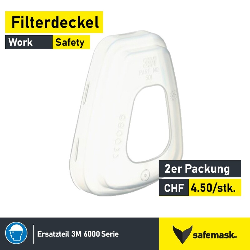 Filterdeckel Vollmaske 3M Serie 6000