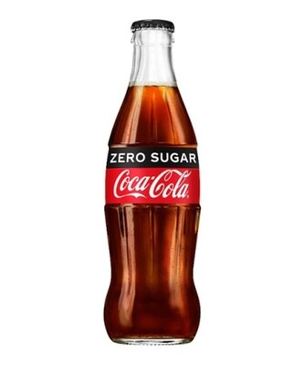 Glass Bottle Coke Zero