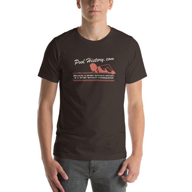 Short-Sleeve Unisex Pool History T-Shirt