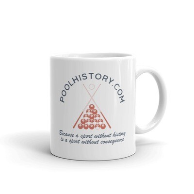 Pool History Coffee Mug